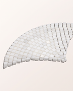 Ca’ Pietra Long Island Marble Fan Mosaic — official gallery image 1