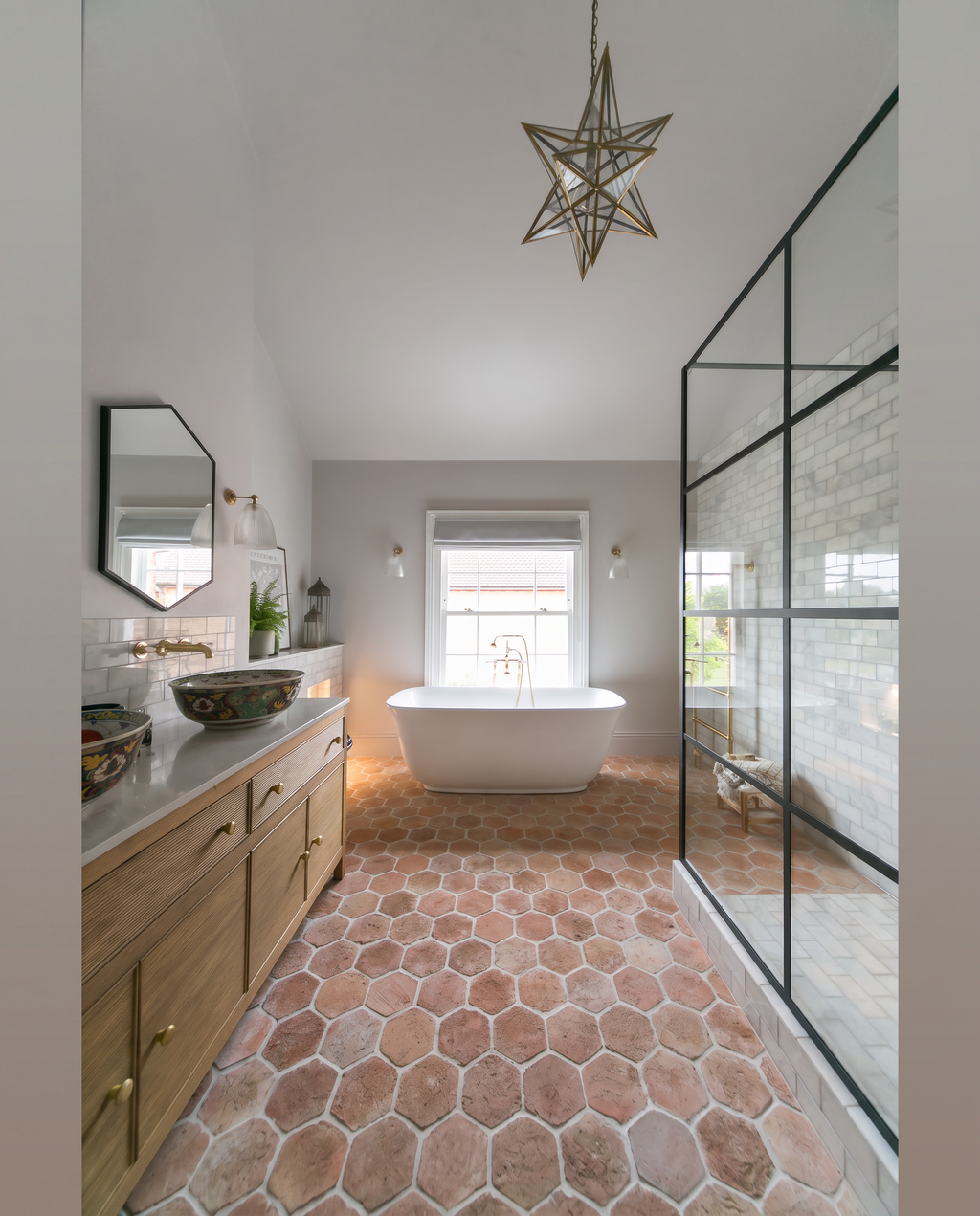 Ca’ Pietra Marlborough Terracotta Hexagon — official gallery image 3