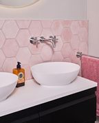 Ca’ Pietra Medina Hexagon Porcelain Rosa — official gallery image 4