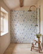 Ca’ Pietra Sanderson - Pillemont Toile China Blue Mural Porcelain — official gallery image 5