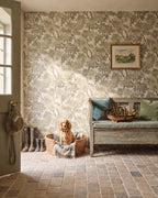 Ca’ Pietra Sanderson - Tapestry Trees Forest Mural Porcelain — official gallery image 6