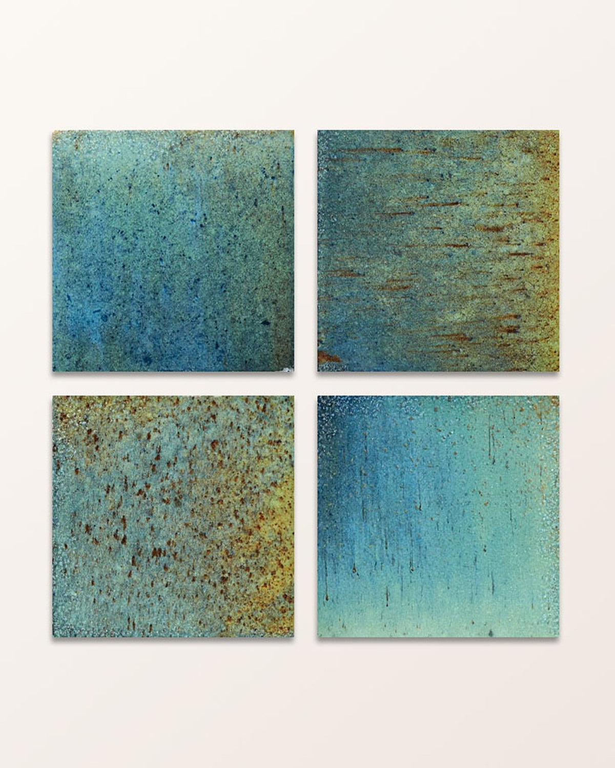 Ca’ Pietra Pottery Porcelain Ocean Blue Square — official gallery image 1