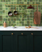 Ca’ Pietra Pottery Porcelain Kale Green Square — official gallery image 5