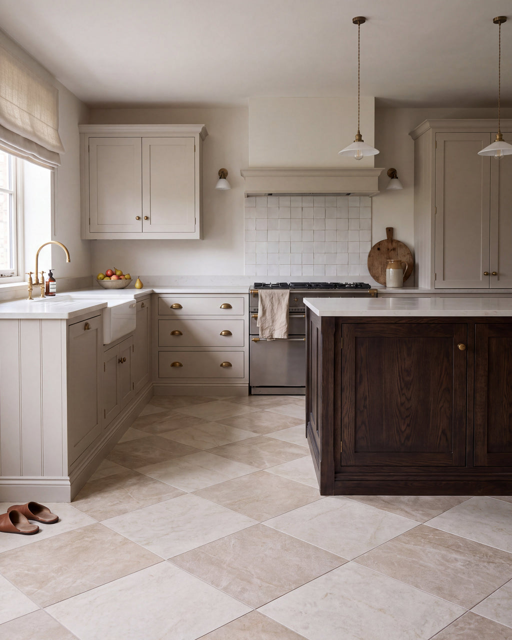 Ca’ Pietra Hoxton Porcelain Linen Matt — official gallery image 9