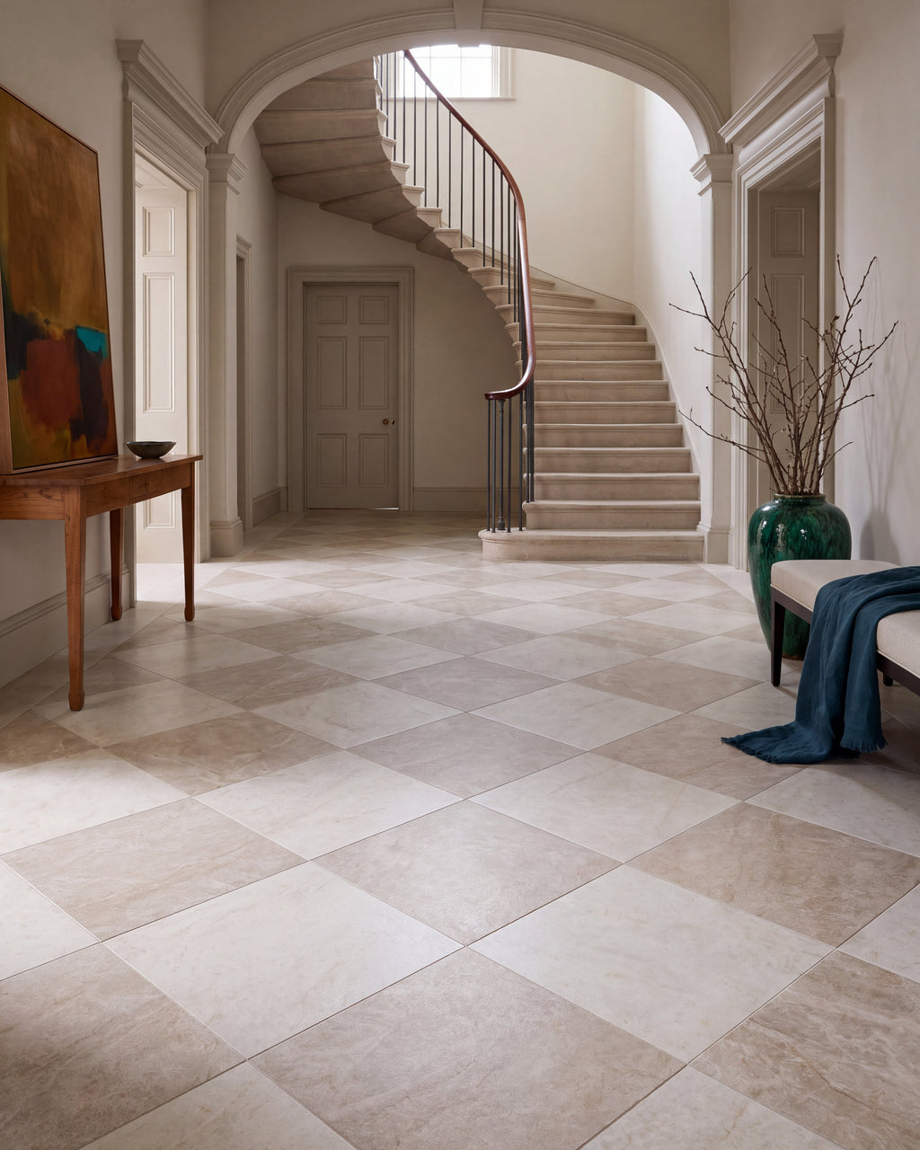 Ca’ Pietra Hoxton Porcelain Amber Matt — official gallery image 13