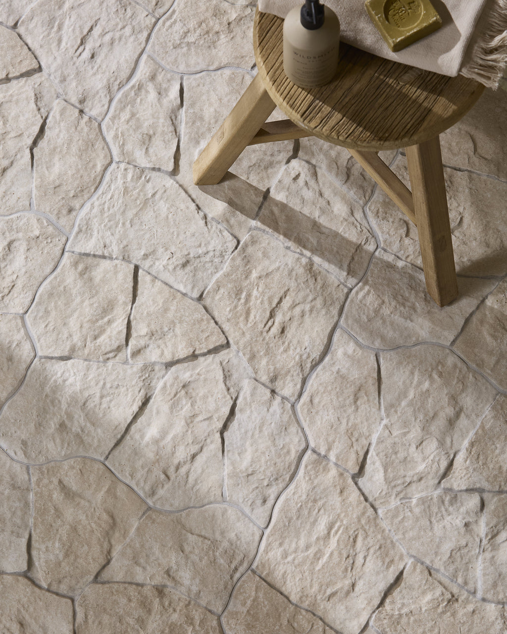 Ca’ Pietra Sierra Porcelain Textured — official gallery image 2
