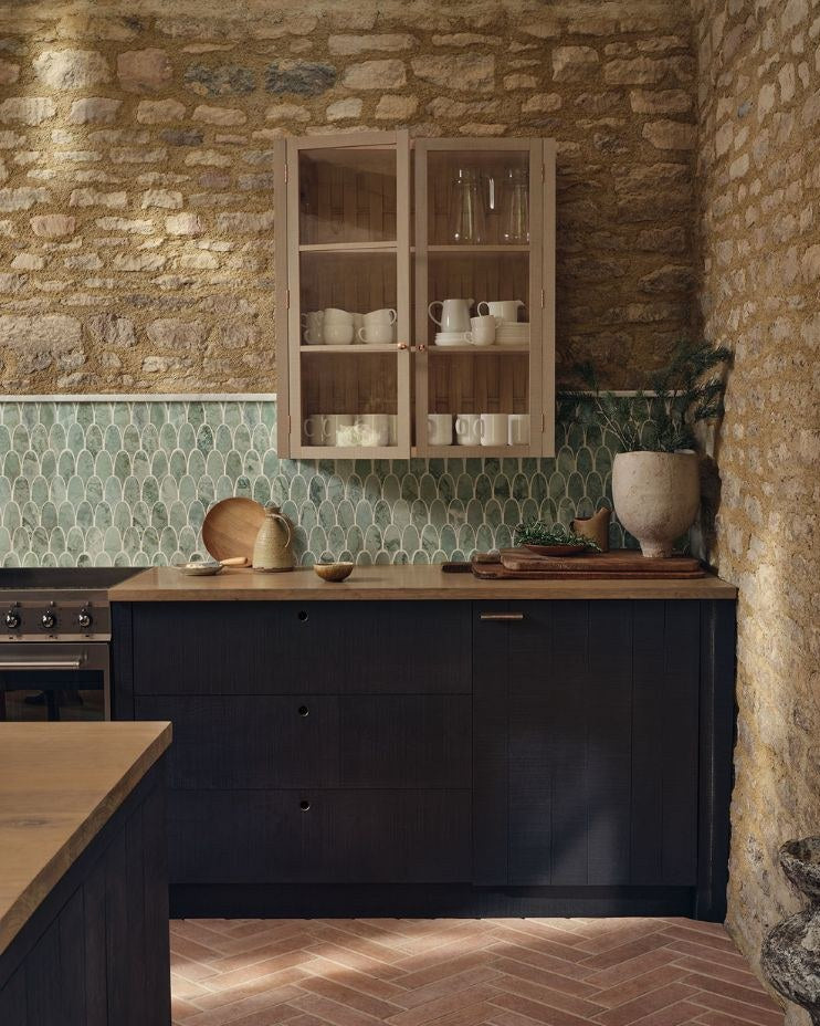 Ca’ Pietra East Java Hummingbird Marble Plume Mosaic — official gallery image 4