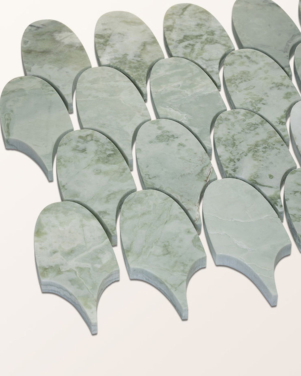 Ca’ Pietra East Java Hummingbird Marble Plume Mosaic — official gallery image 6