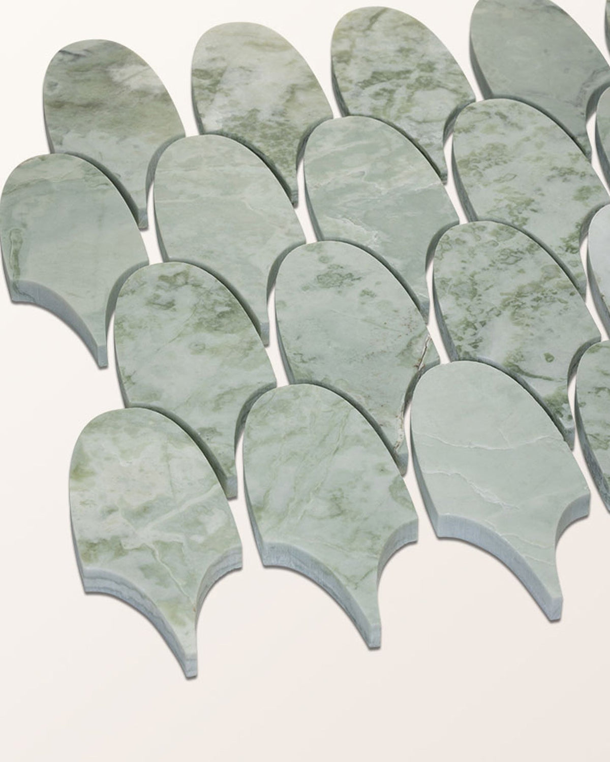 Ca’ Pietra East Java Hummingbird Marble Plume Mosaic — official gallery image 6