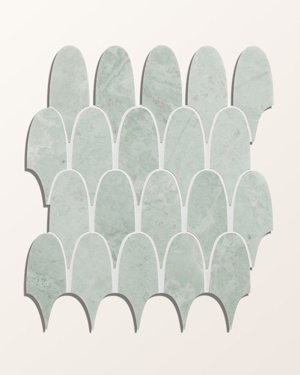Ca’ Pietra East Java Hummingbird Marble Plume Mosaic — official gallery image 2