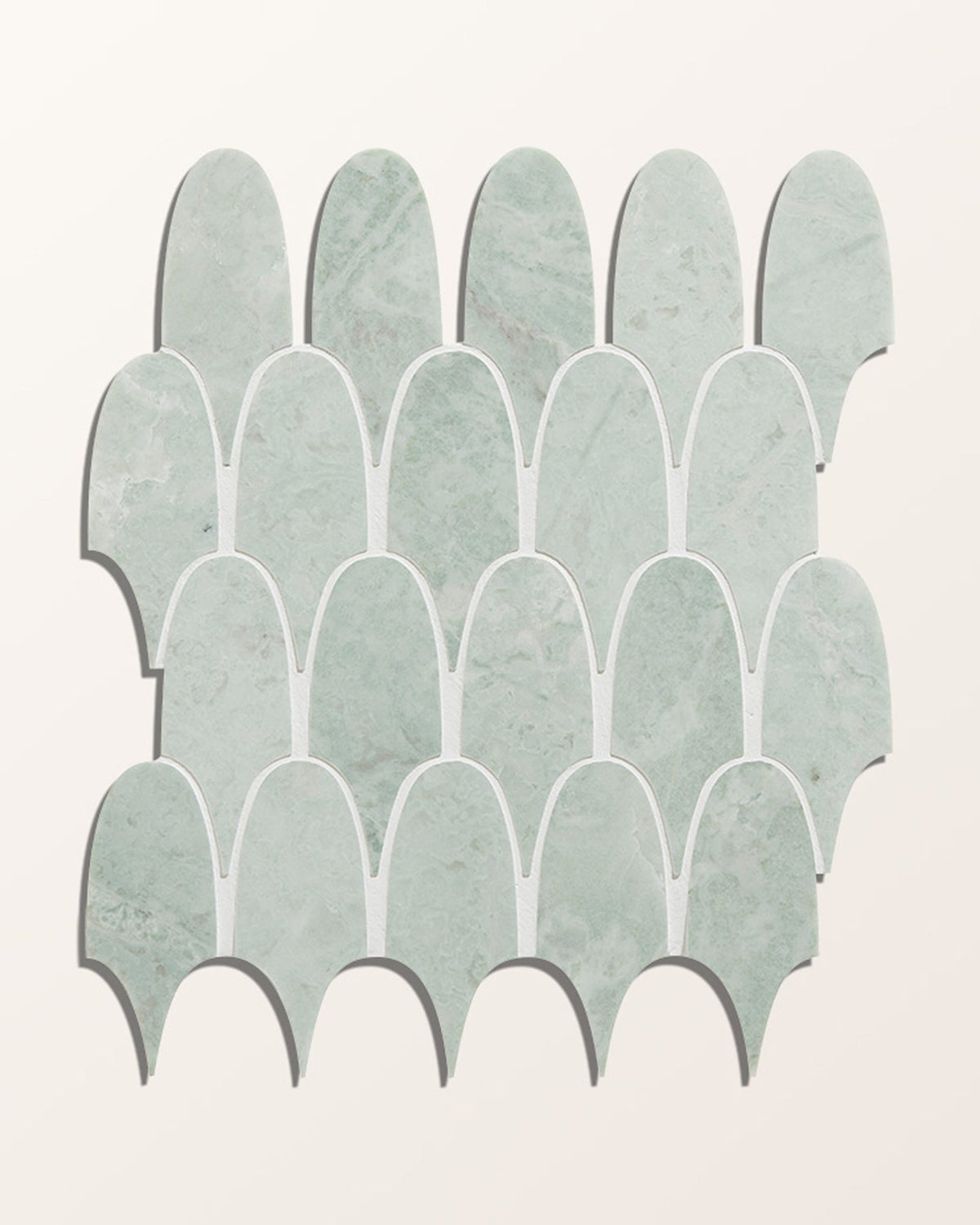 Ca’ Pietra East Java Hummingbird Marble Plume Mosaic — official gallery image 2