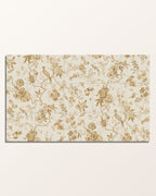 Ca’ Pietra Sanderson - Pillemont Toile Ochre Mural Porcelain — official gallery image 4