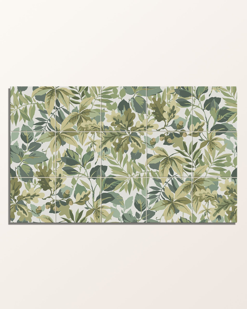 Ca’ Pietra Sanderson - Robin's Wood Sage Mural Porcelain — official gallery image 5