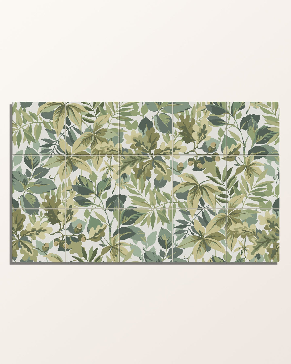 Ca’ Pietra Sanderson - Robin's Wood Sage Mural Porcelain — official gallery image 5
