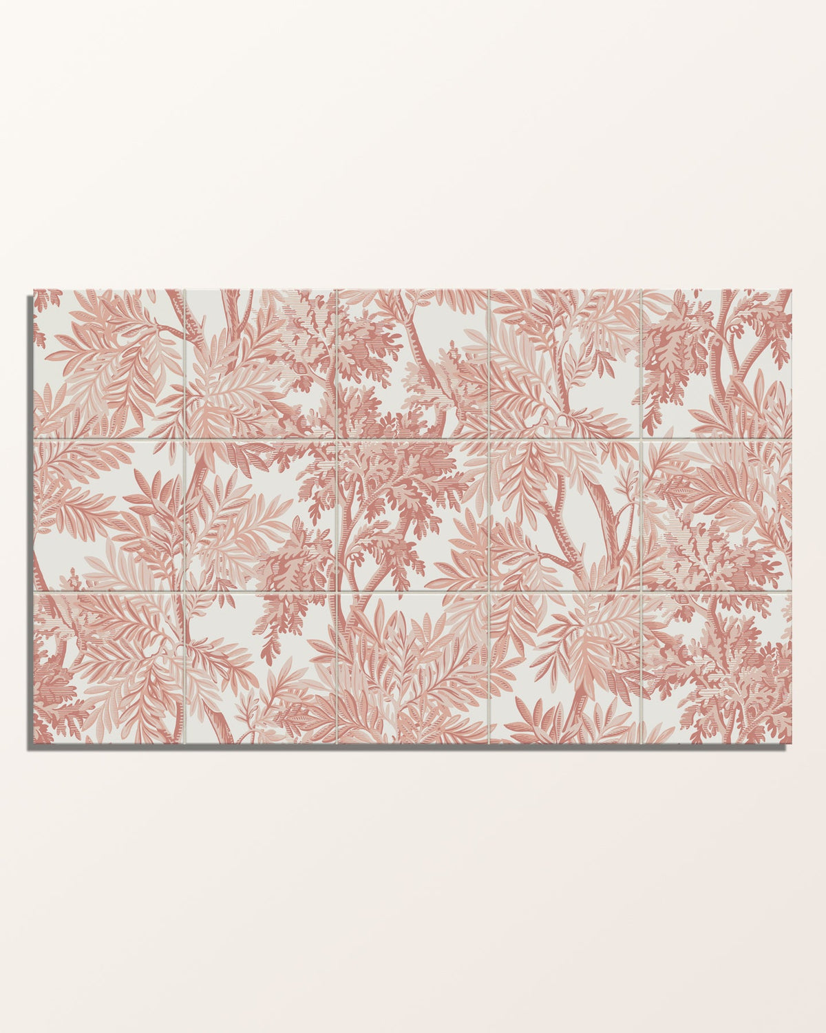Ca’ Pietra Sanderson - Tapestry Trees Berry Mural Porcelain — official gallery image 6