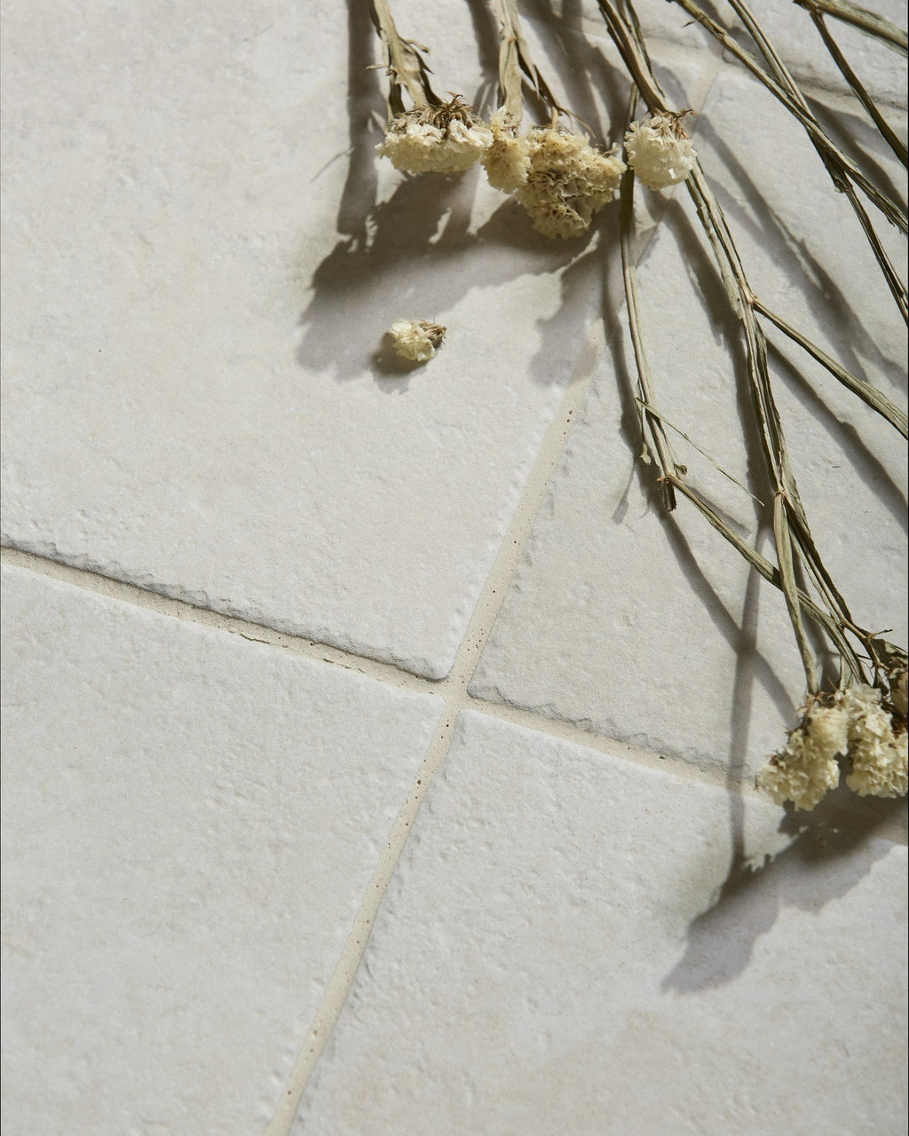 Ca’ Pietra Abbey Porcelain Square Ivory — official gallery image 11