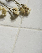 Ca’ Pietra Abbey Porcelain Square Ivory — official gallery image 12