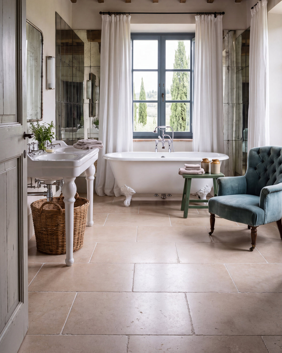 Ca’ Pietra Bergamo Limestone Lightly Seasoned Finish — official gallery image 4