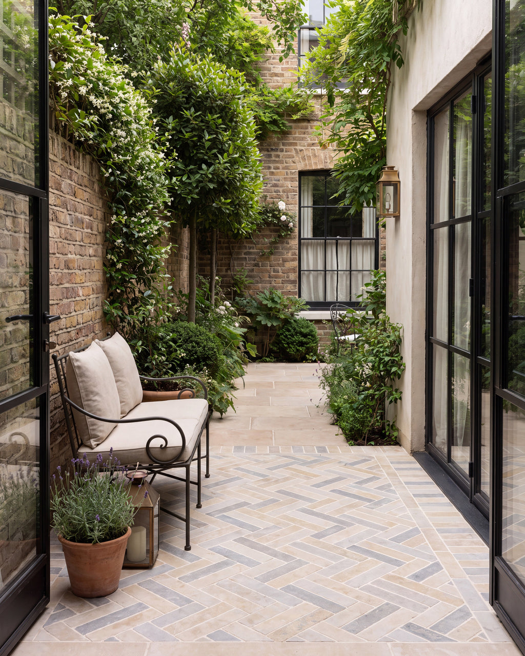 Ca’ Pietra Castilan Limestone Parquet Tumbled — official gallery image 7