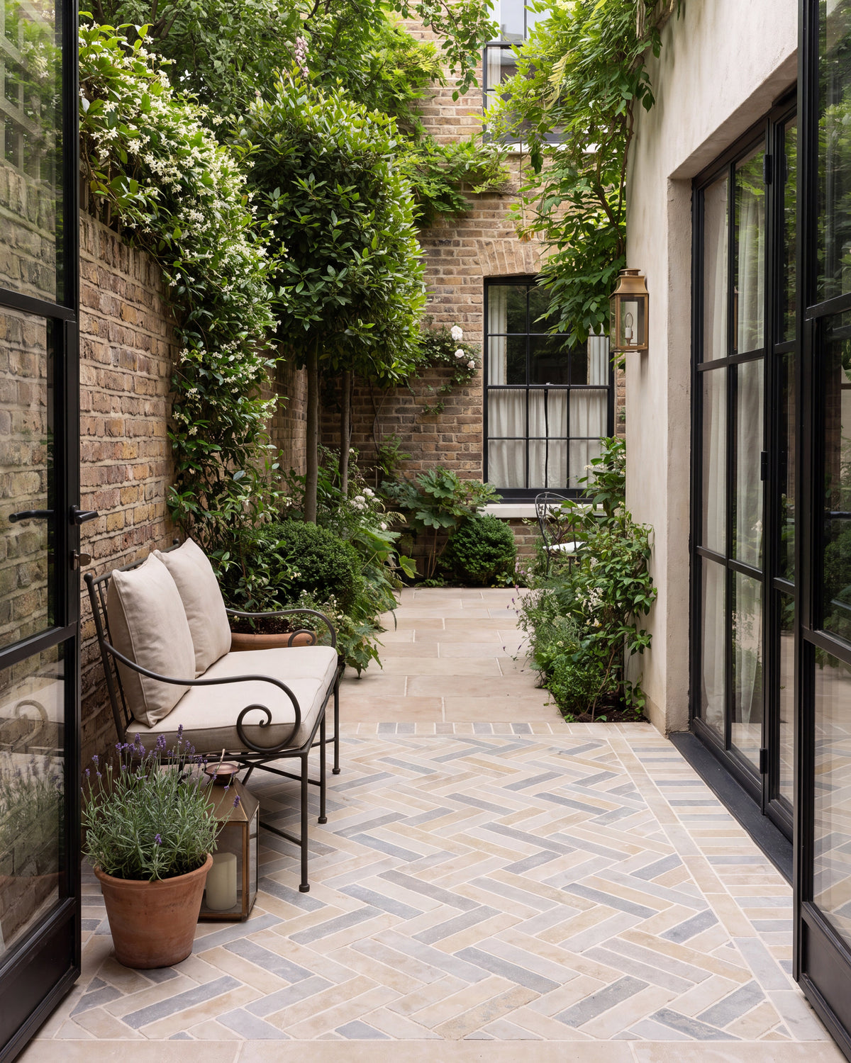 Ca’ Pietra Castilan Limestone Parquet Tumbled — official gallery image 7