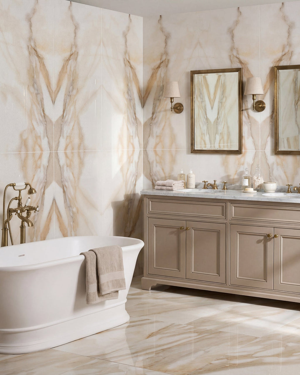 Ca’ Pietra Magnifique Porcelain Oro — official gallery image 4