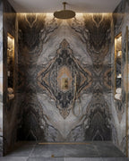 Ca’ Pietra Magnifique Porcelain Nero Bookmatched — official gallery image 1