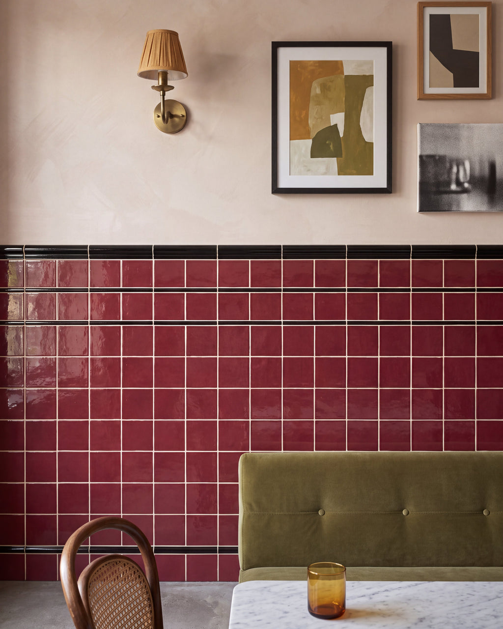 Ca’ Pietra Architectural Mouldings Dado Ceramic Black — official gallery image 4