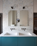 Ca’ Pietra Zen Marble Honed Finish Leaf Mosaic — official gallery image 16