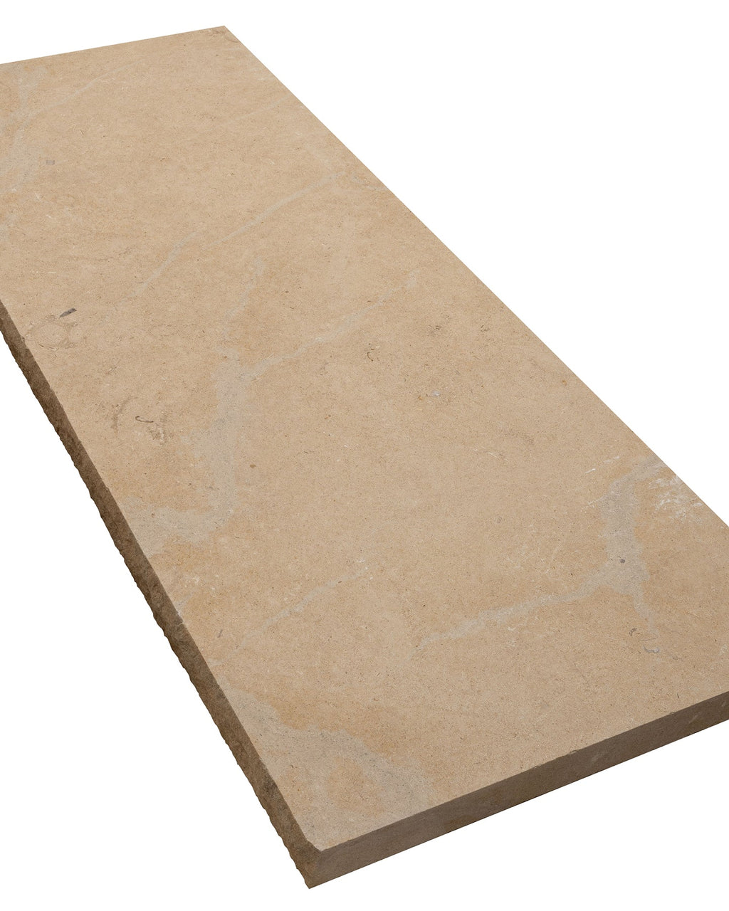 Ca’ Pietra Buscot Limestone Tumbled & Etched Cropped Coping — official gallery image 2