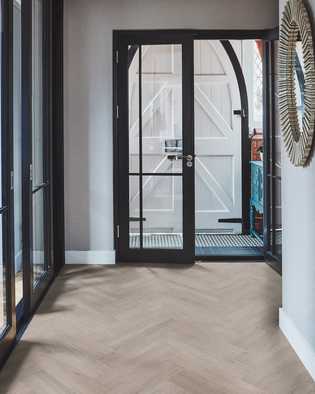 Ca’ Pietra Ashurst Minérale Herringbone Click Tile — official gallery image 6