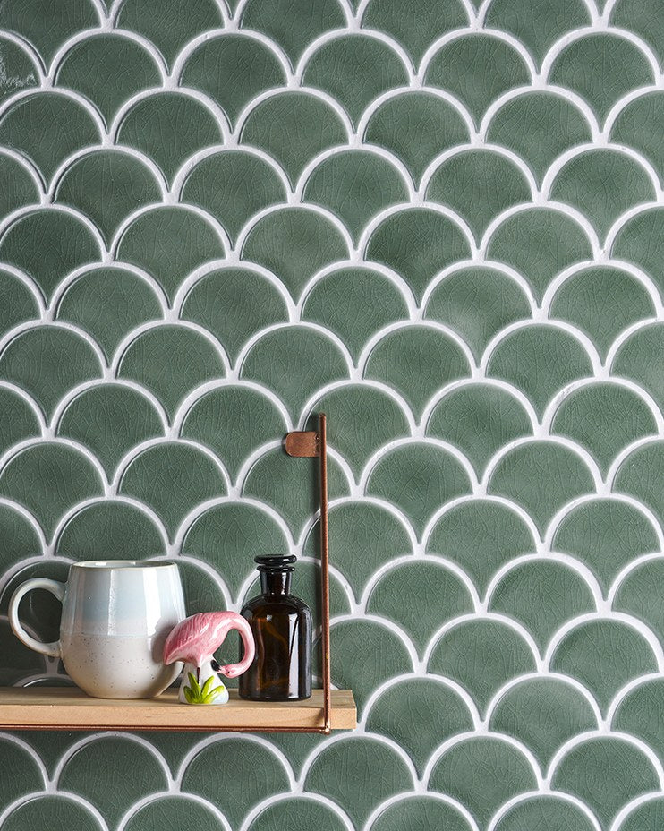 Ca’ Pietra Atlantis Porcelain Mosaic Thyme — official gallery image 3