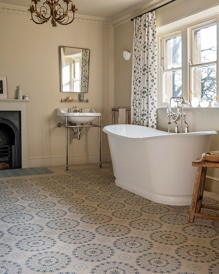 Ca’ Pietra Aventuras Palma Blue Porcelain — official gallery image 1