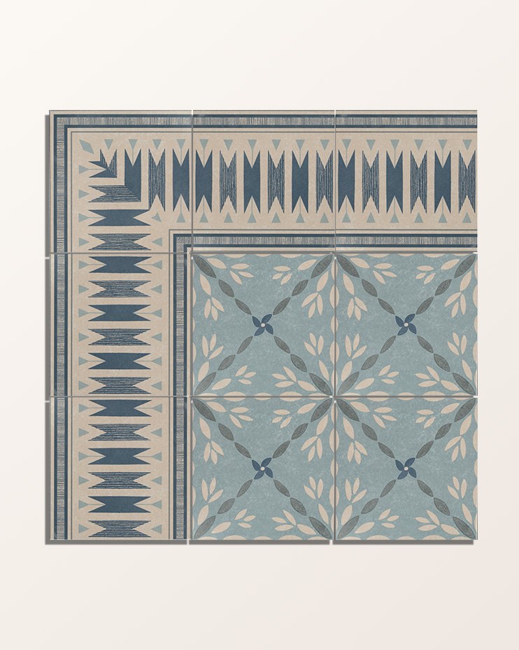 Ca’ Pietra Aventuras Porto Blue Porcelain — official gallery image 8