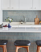 Ca’ Pietra Bamboo Porcelain Mosaic Verdigris — official gallery image 4