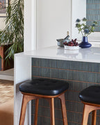 Ca’ Pietra Bamboo Porcelain Mosaic Verdigris — official gallery image 6