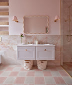 Ca’ Pietra Reform Composite Stone Tumbled Salmon Pink — official gallery image 11