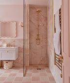 Ca’ Pietra Reform Composite Stone Tumbled Salmon Pink — official gallery image 12