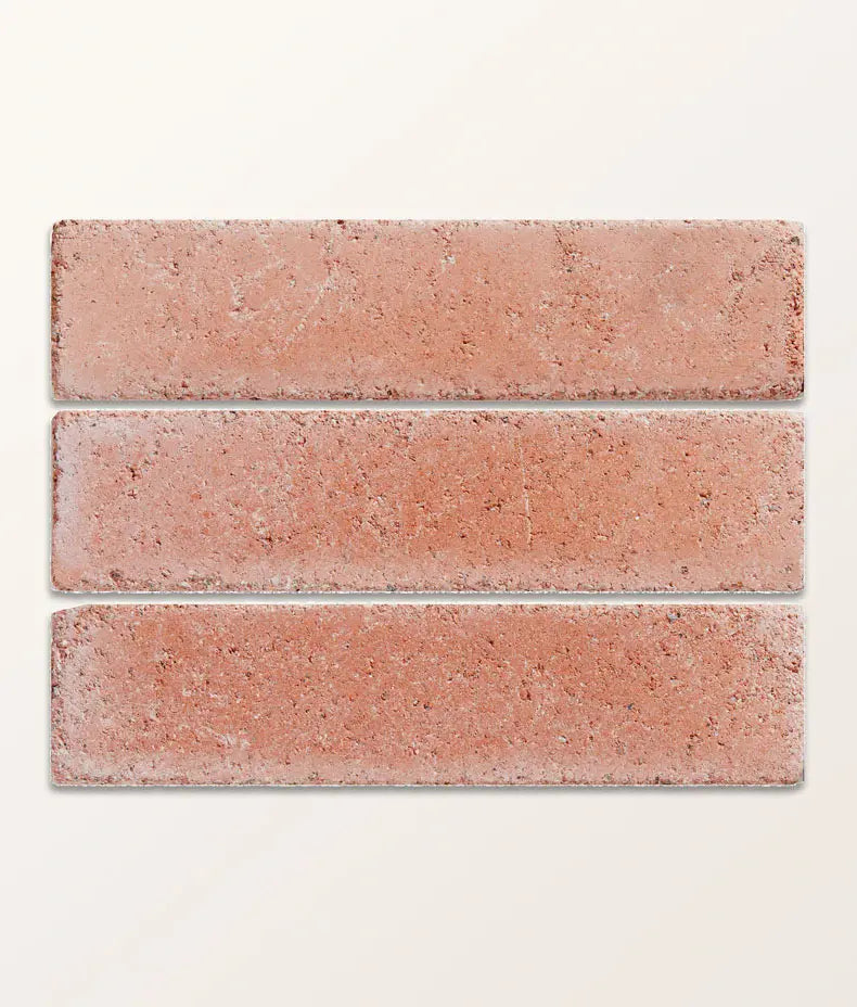 Ca’ Pietra Reform Composite Stone Tumbled Salmon Pink — official gallery image 13