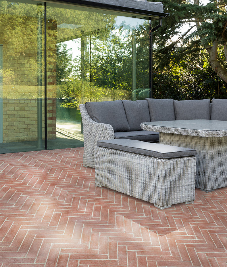 Ca’ Pietra Reform Composite Stone Tumbled Cotto — official gallery image 1