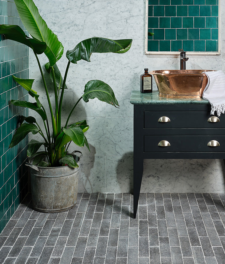 Ca’ Pietra Reform Composite Stone Tumbled Nero — official gallery image 6