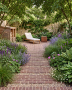Ca’ Pietra Flanders Warm Russet Tumbled Clay Pavers — official gallery image 1