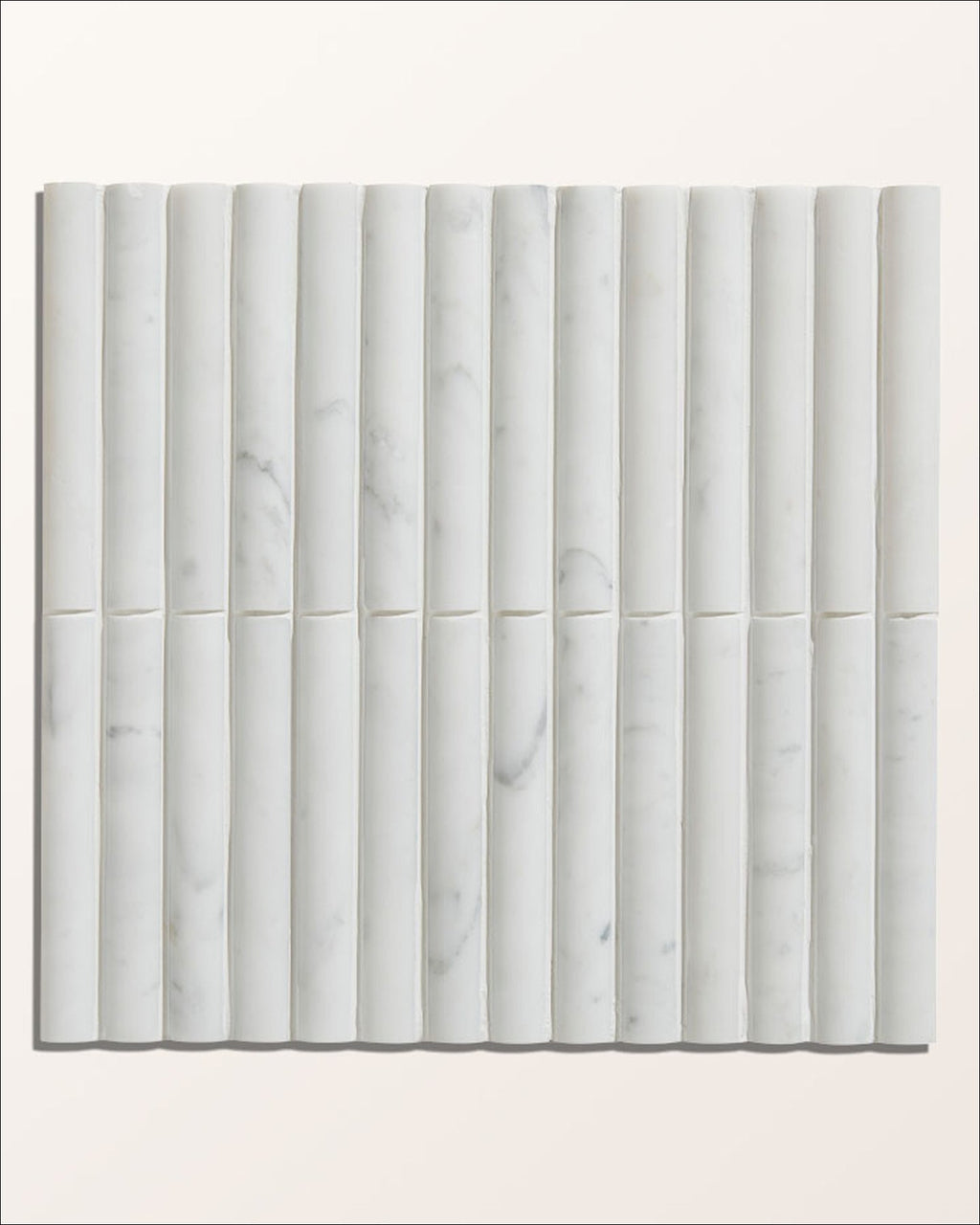 Ca’ Pietra Zen Marble Honed Finish Reed Mosaic — official gallery image 2