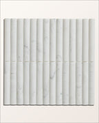 Ca’ Pietra Zen Marble Honed Finish Reed Mosaic — official gallery image 2