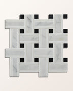 Ca’ Pietra Zen Marble Honed Finish Grand Basket Weave — official gallery image 2