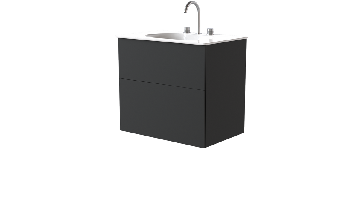 Sfera Deep 75 vanity unit in M06