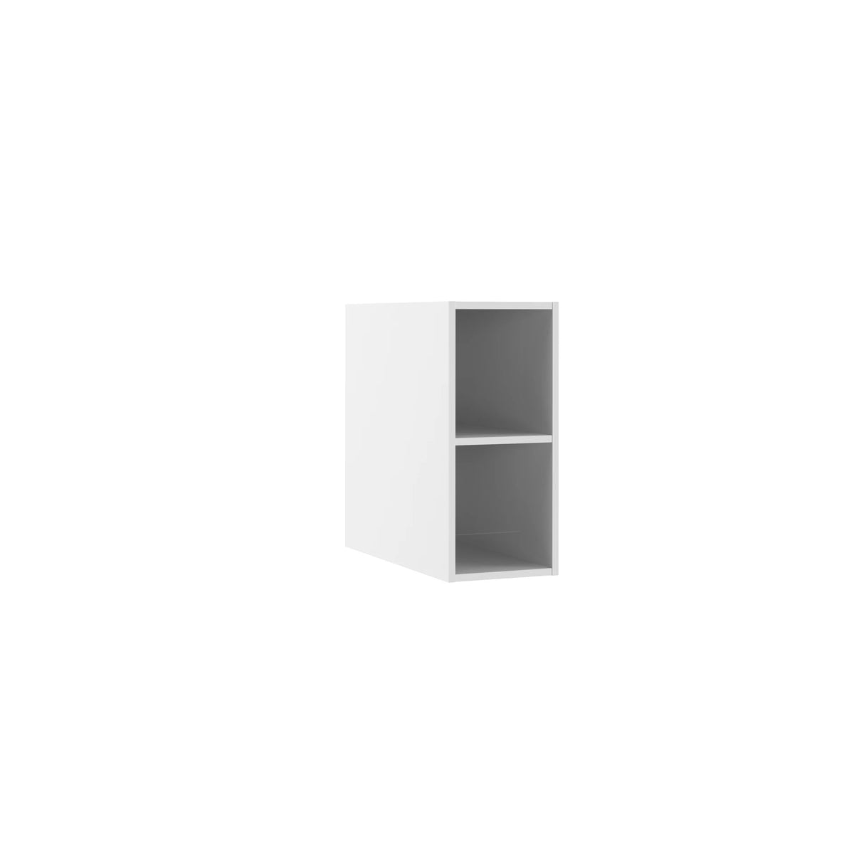 Crosswater Infinity 200 Shelving Unit in White Gloss