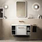 Crosswater Infinity 900 Furniture Unit with Basin in Matt White
