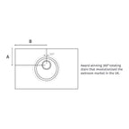 impey aqua dec easyfit 5 technical drawing