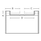 Impey Aqua Dec Linear 1 technical drawing