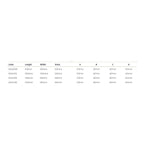 Impey aqua dec linear 2 6 size table